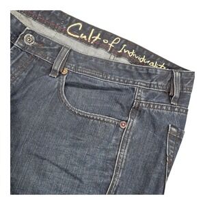 Cult Of Individuality Jeans Rocker Slim Fit 607-113E Dark Wash Men's 38x34